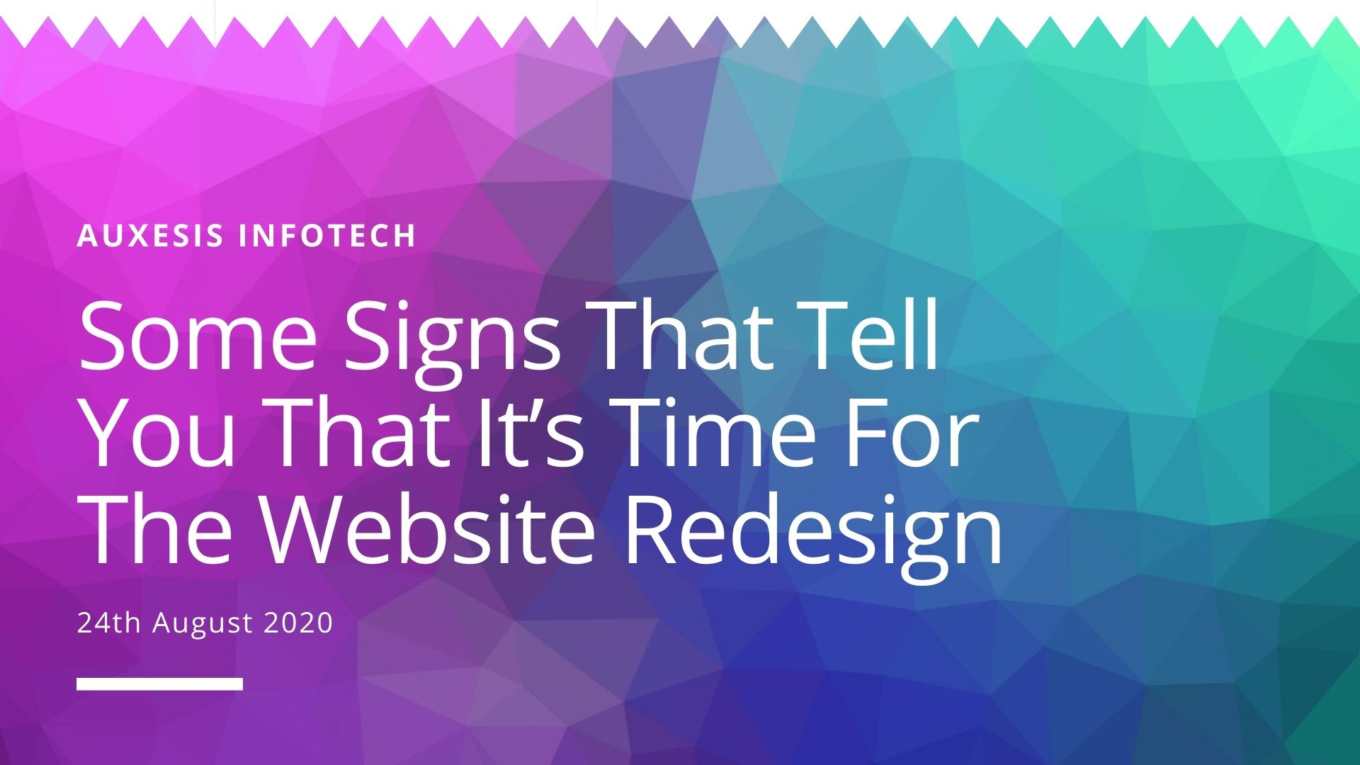 Some Signs That Tell You That It’s Time For The Website Redesign