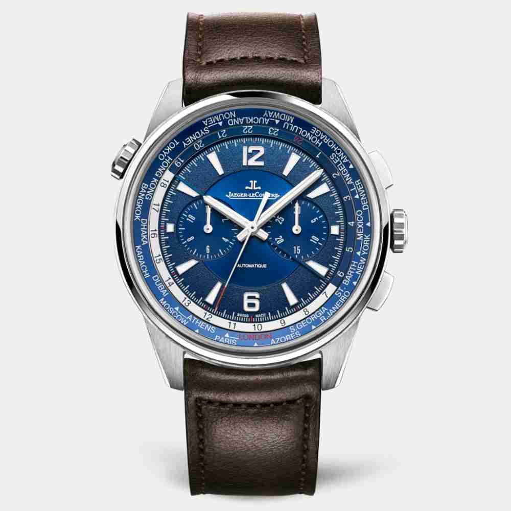 Réplique de montres Jaeger-LeCoultre Polaris Chronographe Automatique WT Titane Bleu 44mm