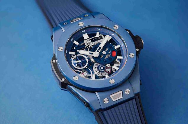 Guide d'achat de la nouvelle réplique montres Hublot Big Bang Meca-10 Bleu Céramique Skeleton 10-Days