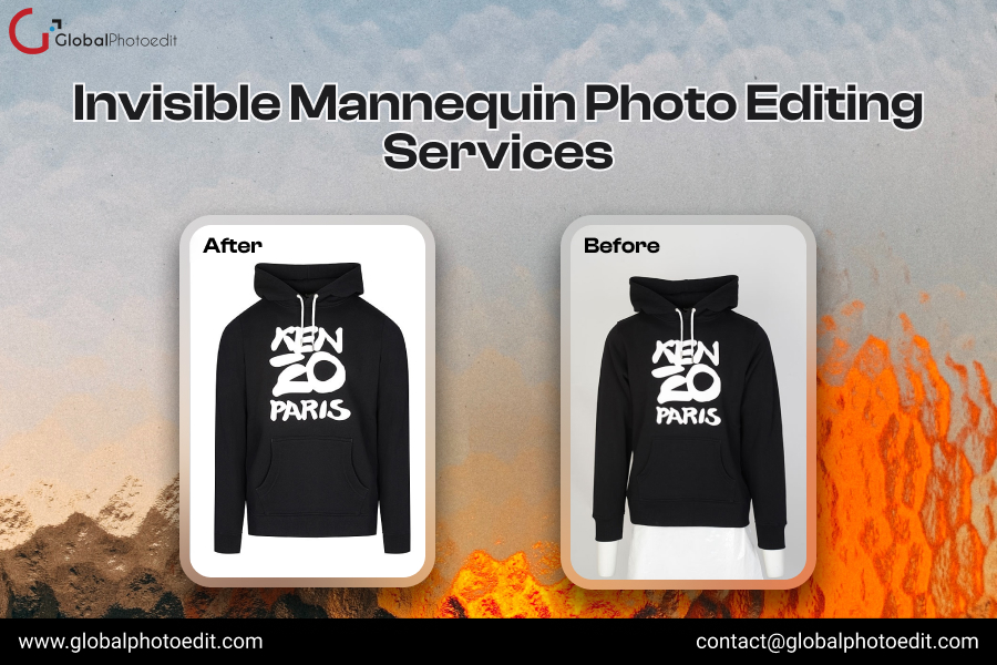 Invisible Mannequin Photo Editing Services