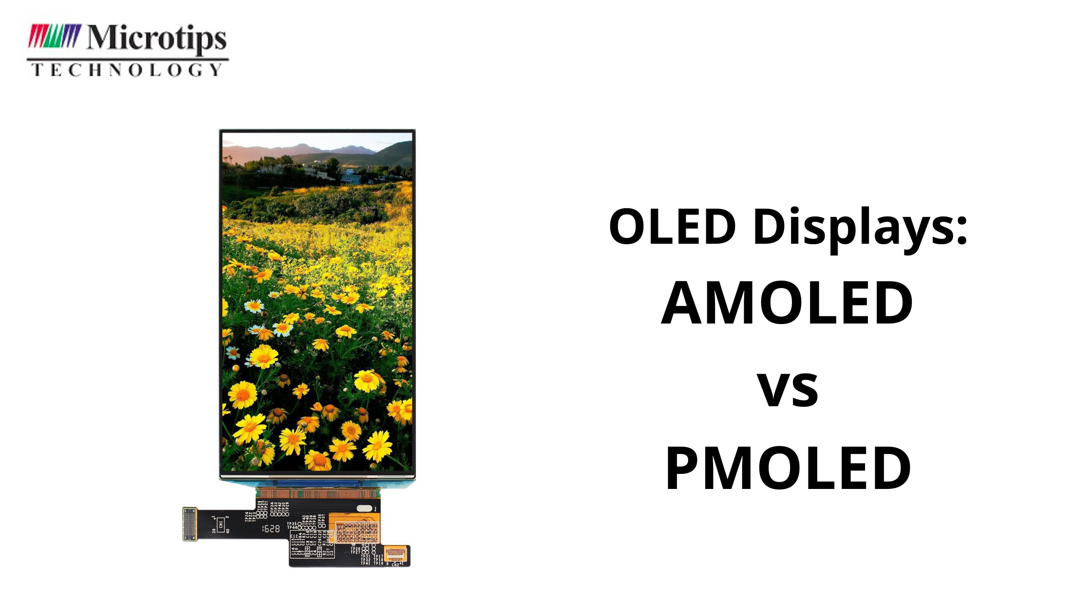 AMOLED VS PMOLED: OLED Displays